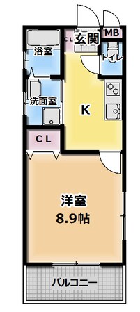 カーサ　カルマの物件間取画像